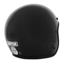 Chopper Helmet - Black - Double Extra Large image 3