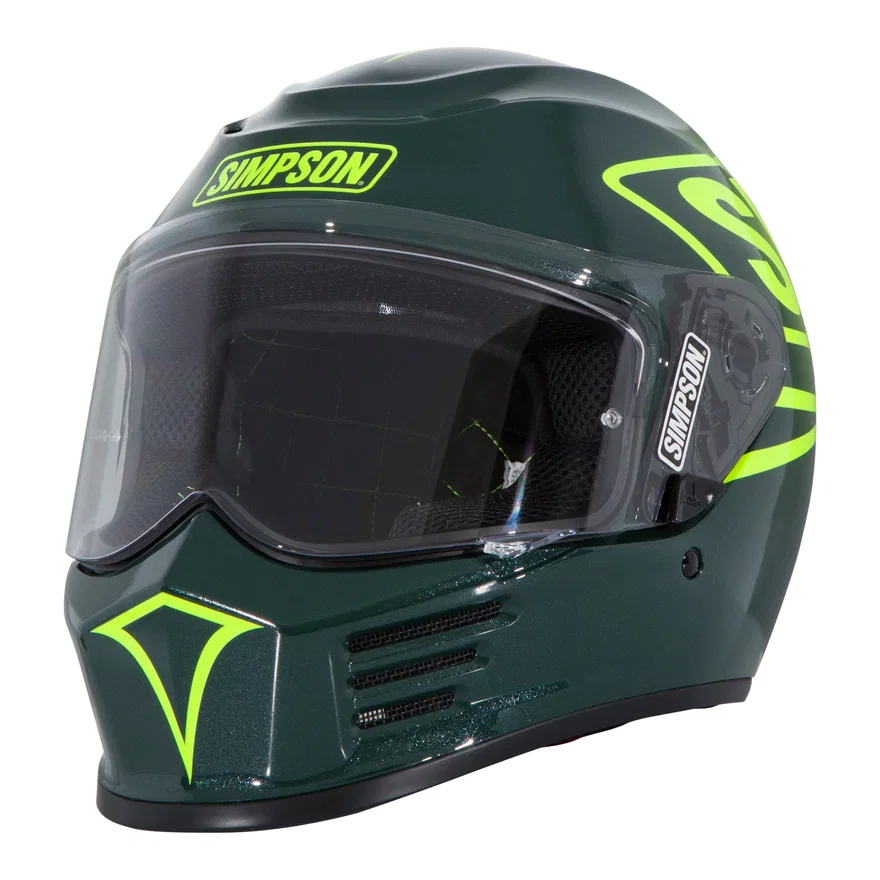 Speed Bandit Helmet - 12 O'clock Green - Medium