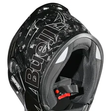 Buell Motorcycles Mod Bandit Helmet - Forged Carbon Fiber - Extra Small image 4