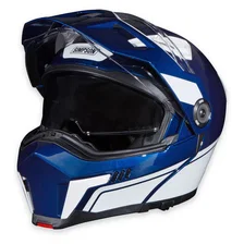 Journey Bandit Helmet - Blue/White - Double Extra Large image 3