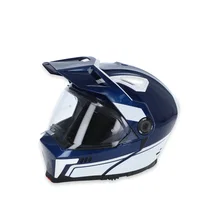 Journey Bandit Helmet - Blue/White - Double Extra Large image 6