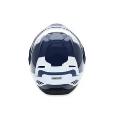 Journey Bandit Helmet - Blue/White - Double Extra Large image 5