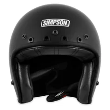 Chopper Helmet - Flat Black - Extra Large image 2