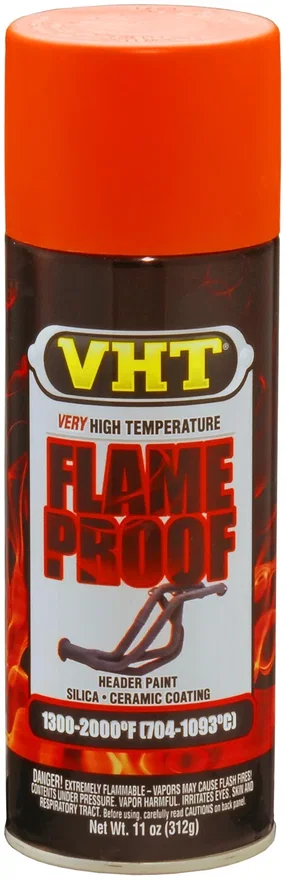 Dupli-Color VHT Canada CSP114, Flameproof Flat Orange