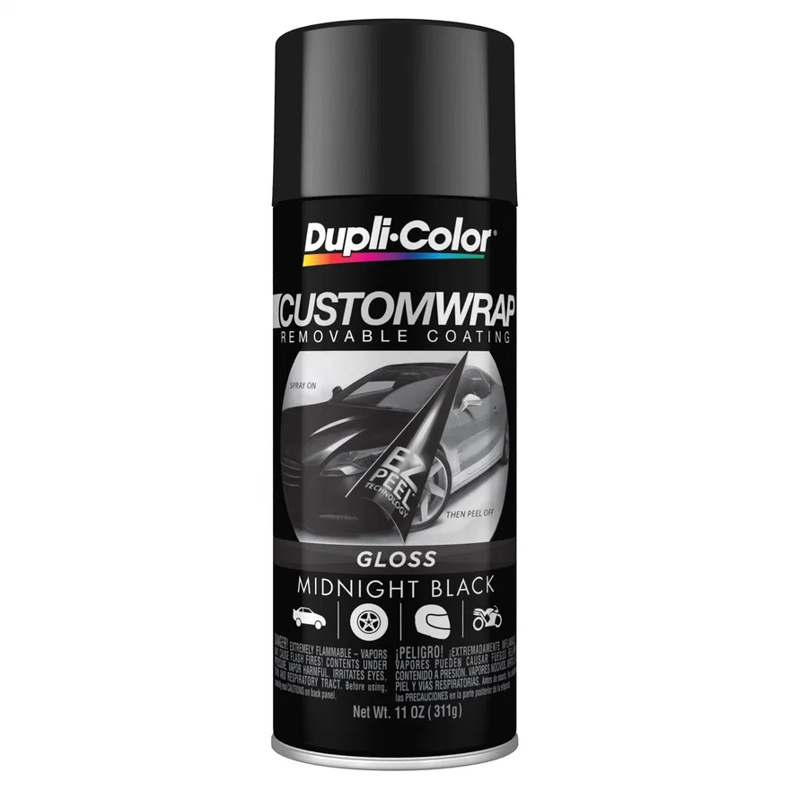 Dupli-Color VHT Canada CCWRC840, Removable Wrap Gloss Black