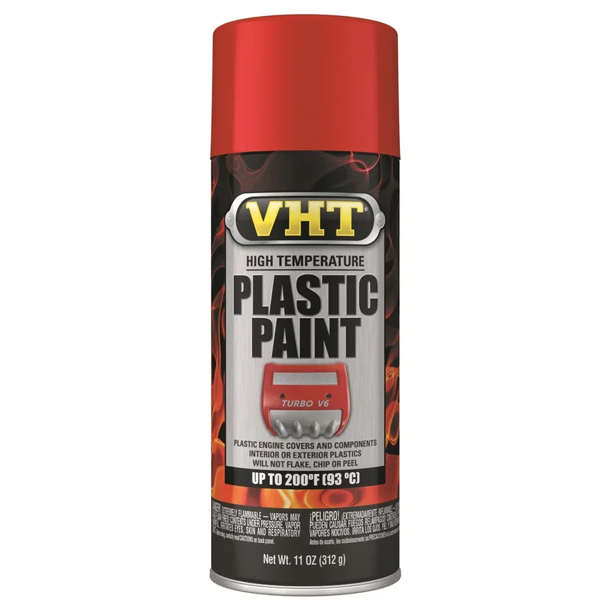 Dupli-Color VHT Canada CSP821, Hi-Temp Plastic Gloss Red