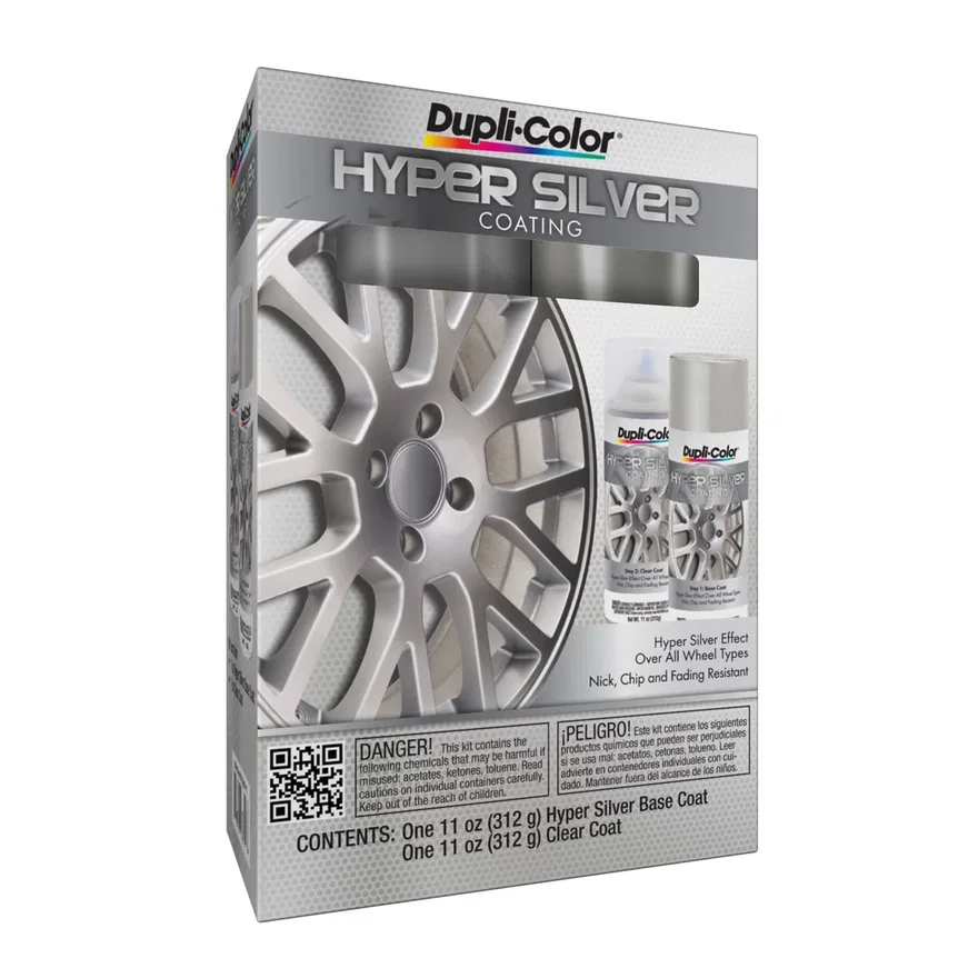 Dupli-Color VHT Canada CHSK100, Hyper Silver Coating Kit Silver
