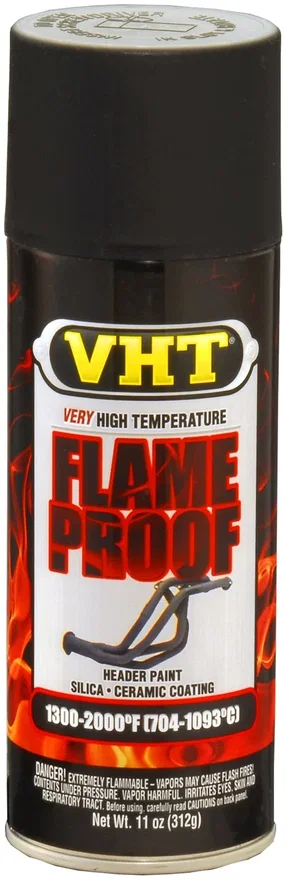 Dupli-Color VHT Canada CSP102, Flameproof Flat Black
