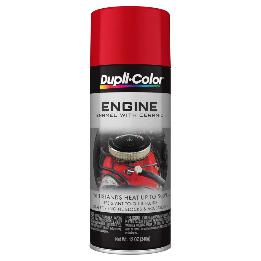 Dupli-Color VHT Canada CDE1653, Engine Enamel Red