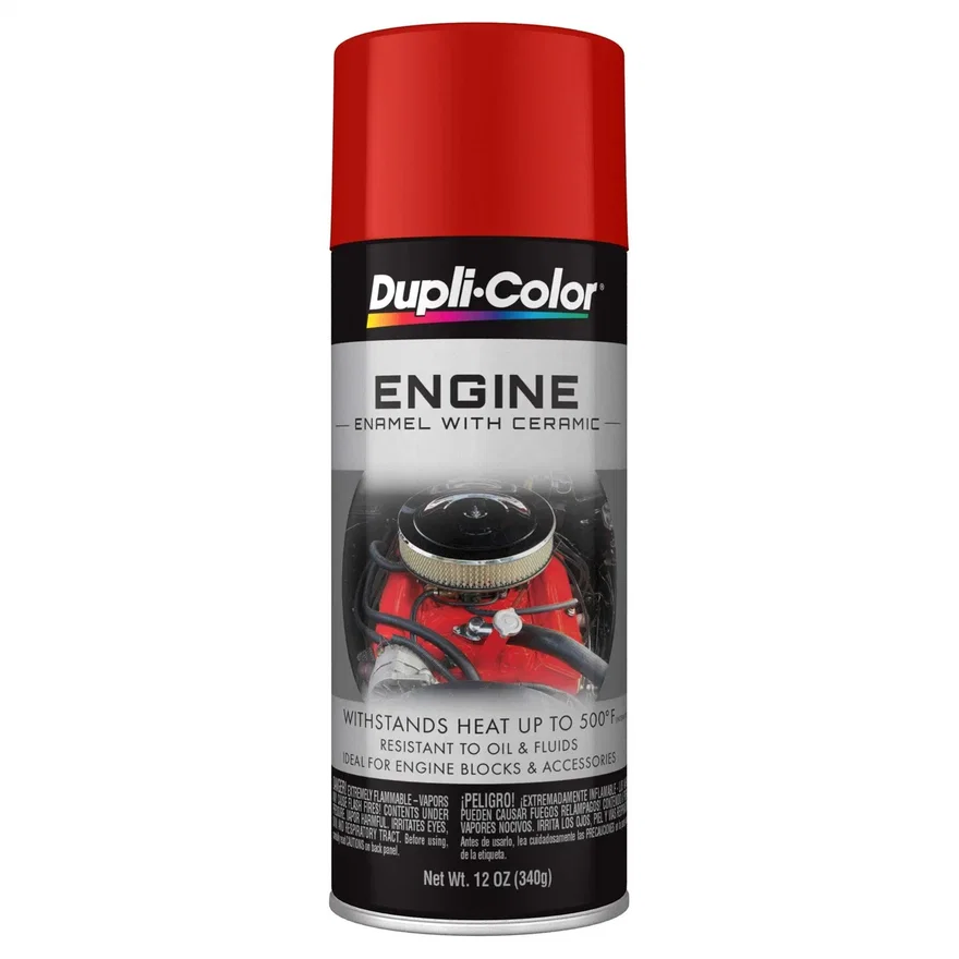 Dupli-Color VHT Canada CDE1632, Engine Enamel Industrial Red