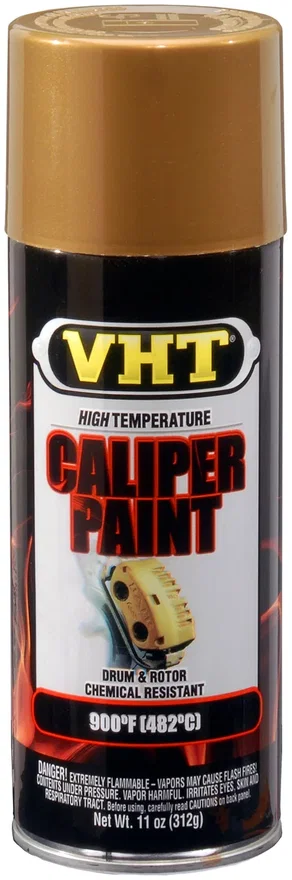 Dupli-Color VHT Canada CSP736, Brake Caliper Spray Gold