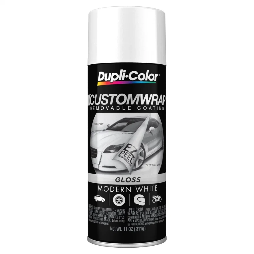 Dupli-Color VHT Canada CCWRC841, Removable Wrap Gloss Modern White