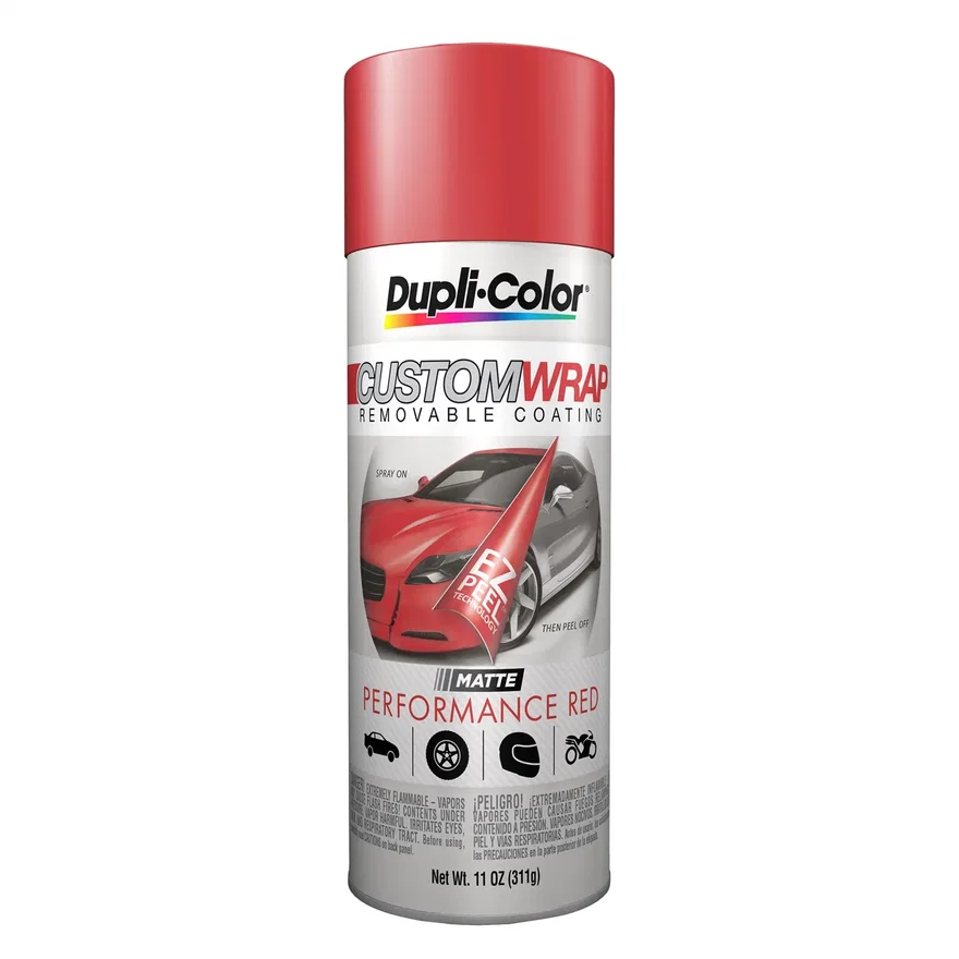 Dupli-Color VHT Canada CCWRC795, Removable Wrap Performance Red