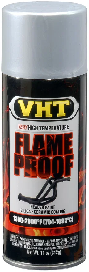 Dupli-Color VHT Canada CSP106, Flameproof Flat Silver