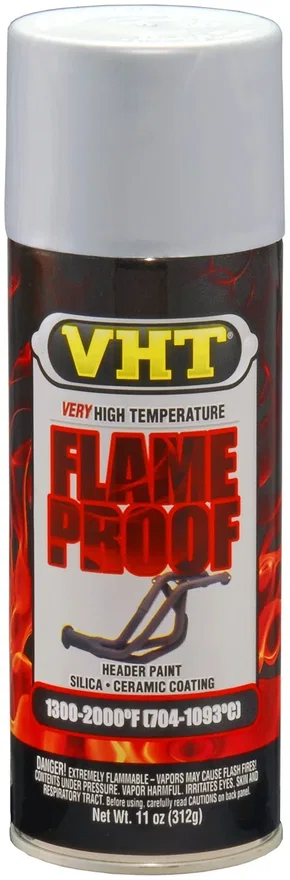 Dupli-Color VHT Canada CSP117, Flameproof Flat Aluminum