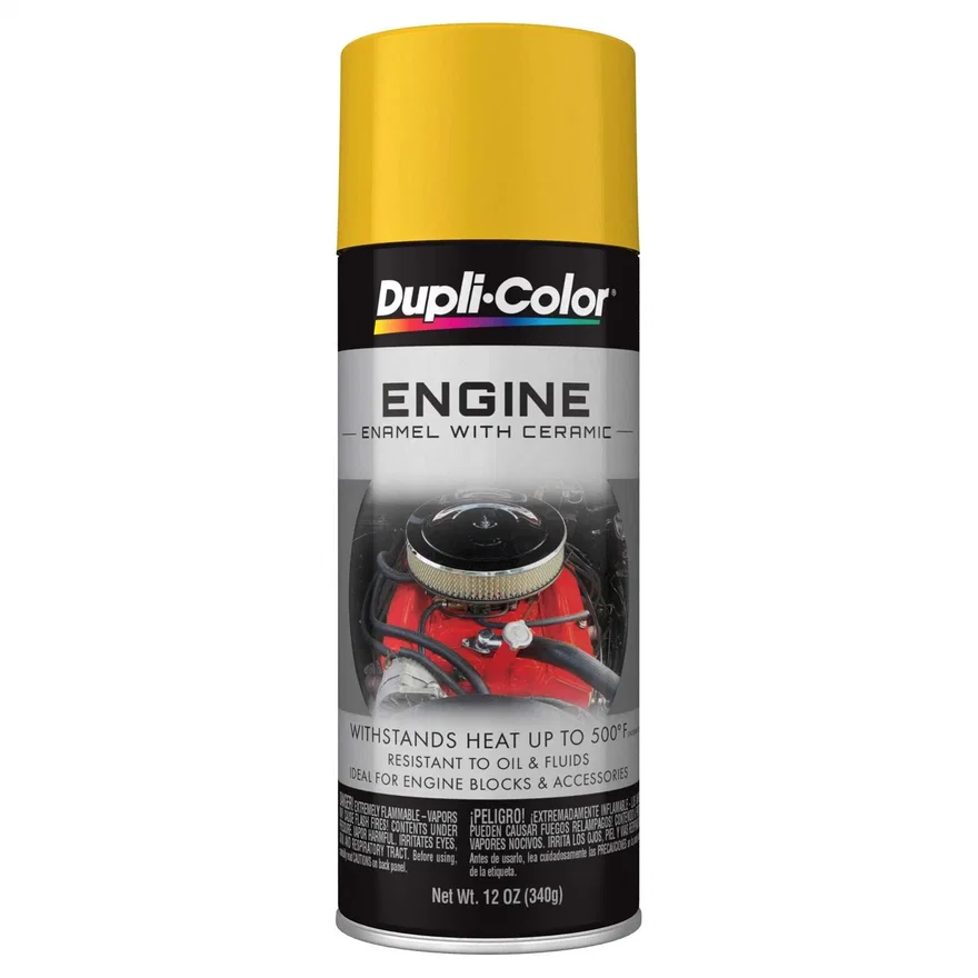 Dupli-Color VHT Canada CDE1642, Engine Enamel Daytona Yellow
