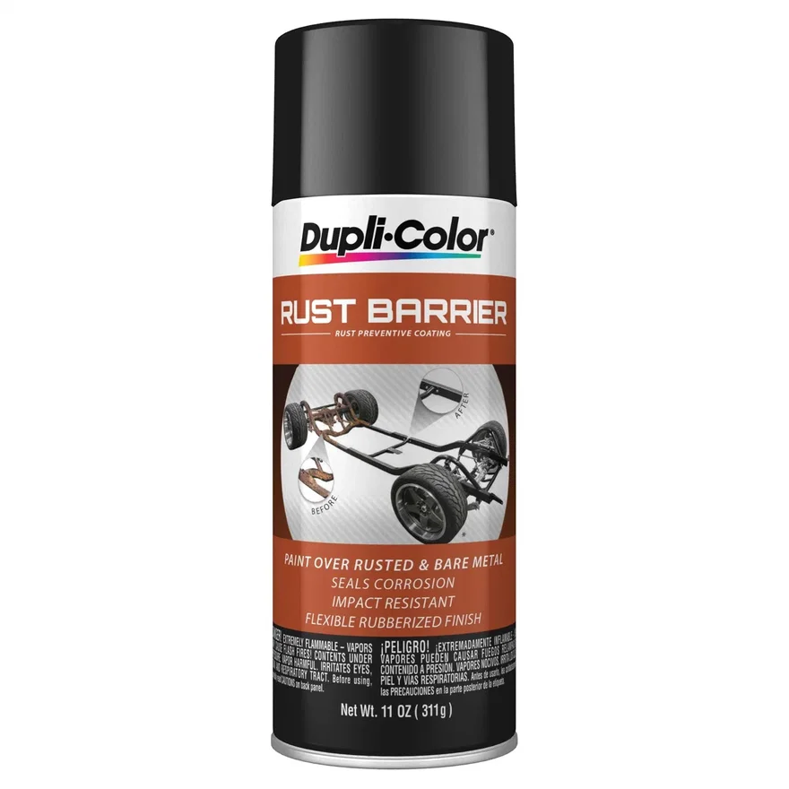 Dupli-Color VHT Canada CRBA101, Rust Barrier Aerosol Gloss Black