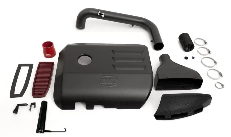 BMC CRF676/01, 06-10 Audi TT/TTS/TTRS 2.0L TFSI Carbon Racing Filter Induction System Kit