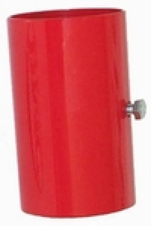 BMC SPV10080K, Aluminum Connector Pipe w/Threaded Support Pin 80mm Diameter / 100mm Length (1.5mm Thickness)