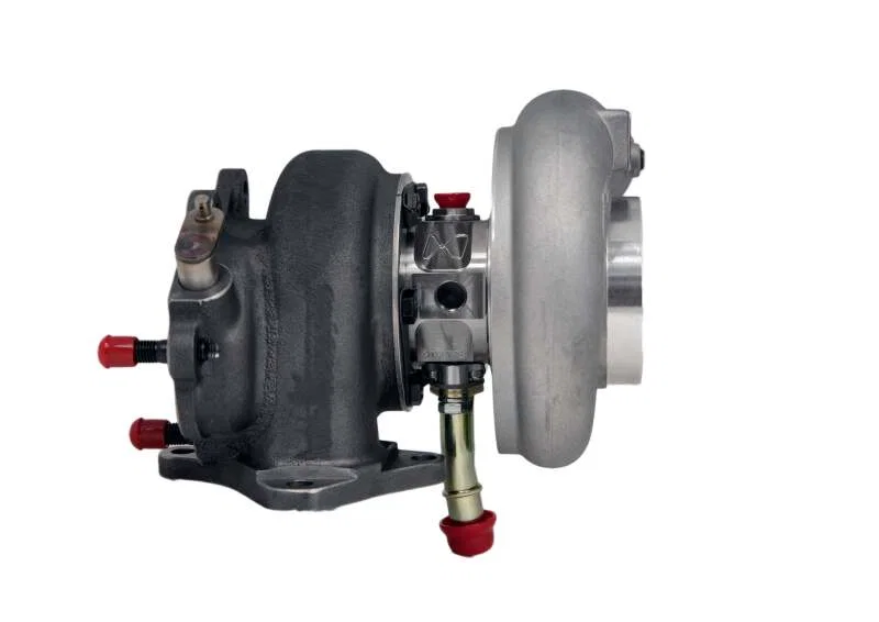Forced Performance 2027041-0502010, Subaru WRX/STI XR Red 79HTZ Turbo 84mm Black Housing MVI WG w/Oil Line (D/S Only)