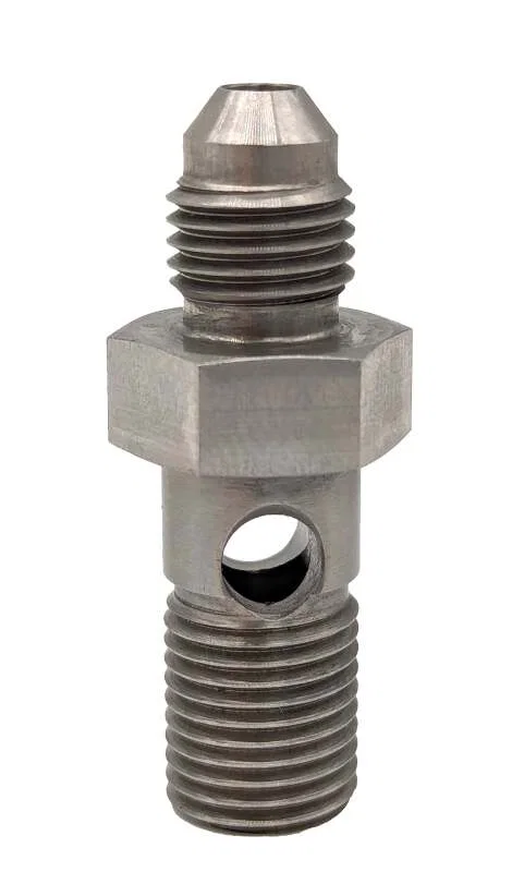 Forced Performance 000555, 12 x 1.25 Banjo Bolt to -4AN Male
