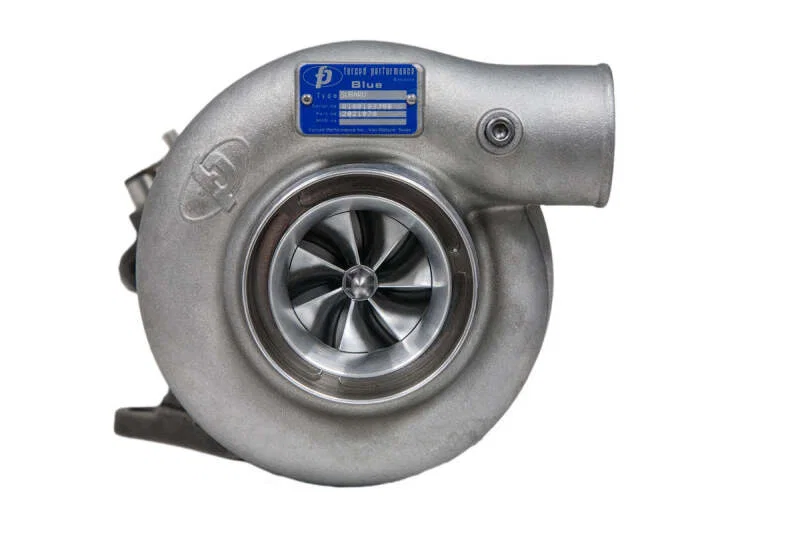 Forced Performance 2027000, Subaru WRX/STI XR Blue 73HTZ Turbo 58mm CH8CM Turbine Hsg Internal WG w/Oil Line