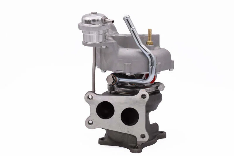Forced Performance 2025202, Subaru STi/WRX Blue Turbocharger 58mm CH10CM Turbine Hsg External WG w/Oil Line