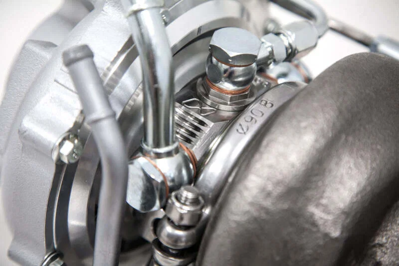 Forced Performance 2025252, 2015+ Subaru WRX FA20 Blu BB Turbo 58mm CH10CM Turbine Hsg External WG w/Oil Line
