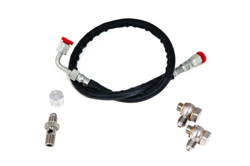 Forced Performance 2025154, Subaru STi/WRX Black Turbocharger 84mm CH8CM Turbine Hsg External WG w/Oil Line