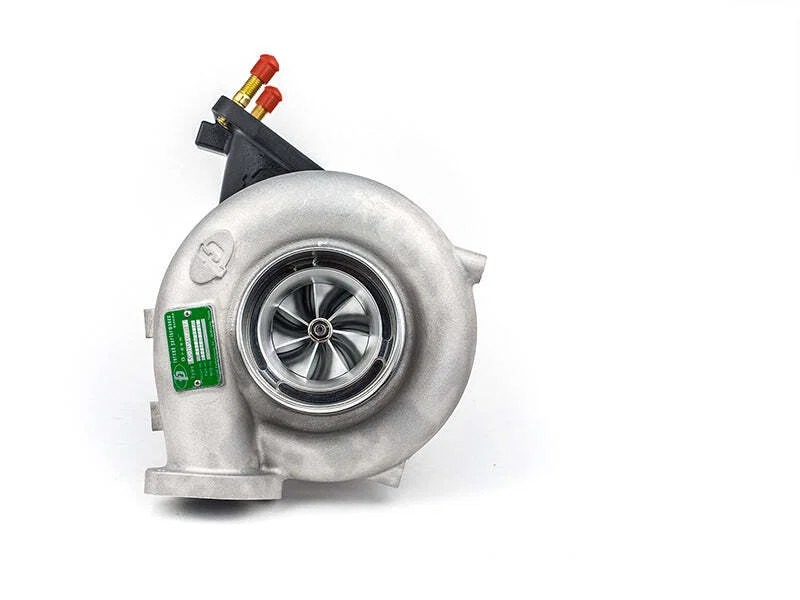 Forced Performance 2005010-0502010, Mitsubishi Evo 9 Green Turbo Journal Bearing Black Turbine Housing (D/S Only)