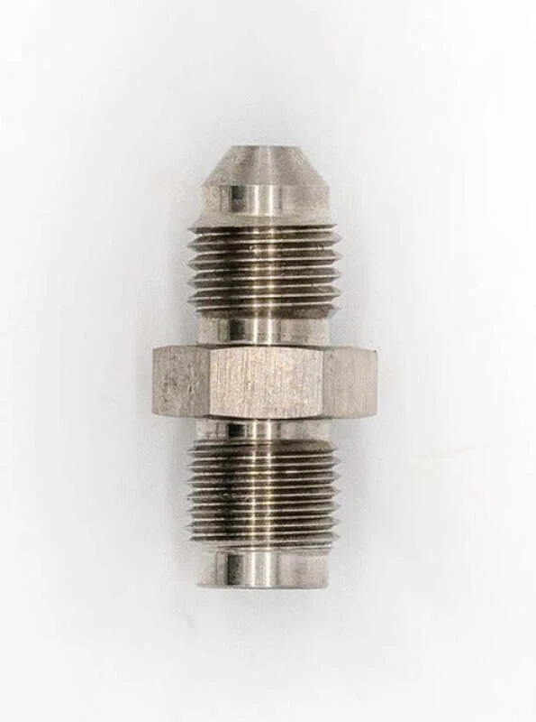 Forced Performance 3051060, Stainless Steel Unrestricted -4AN Male to 7/16-24 Inverted Flare