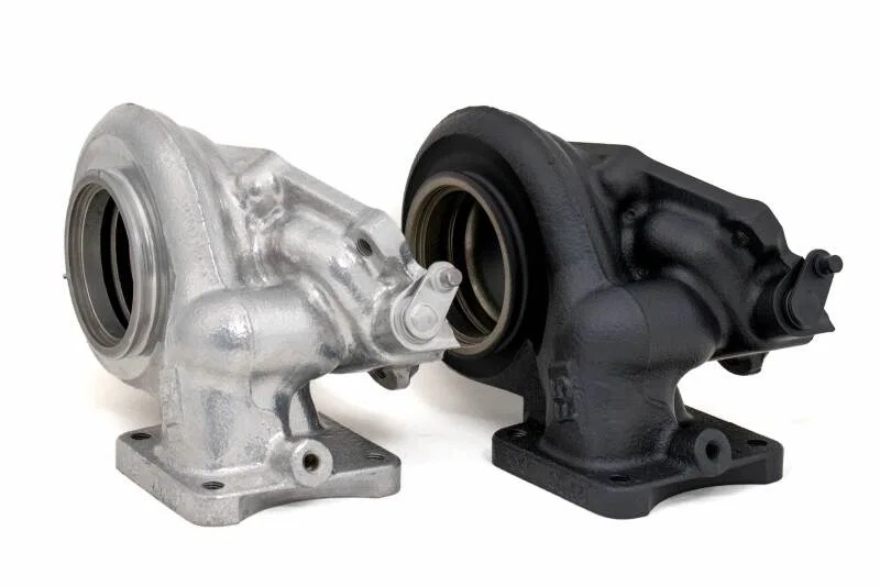 Forced Performance 2007180, Mitsubishi Evo 9 Red XR57SR Turbo Journal Brg MHI 10.5CM Turbine Hsg w/18PSI WG