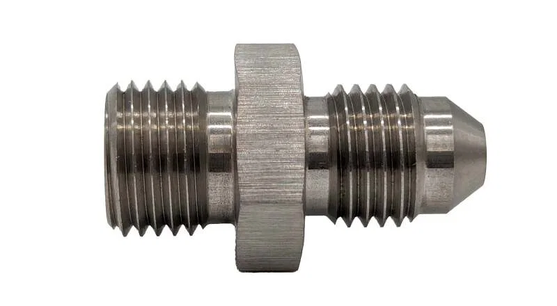 Forced Performance GBAN816-4-M12125, Stainless Steel M12x1.25 to -4AN Straight Fitting