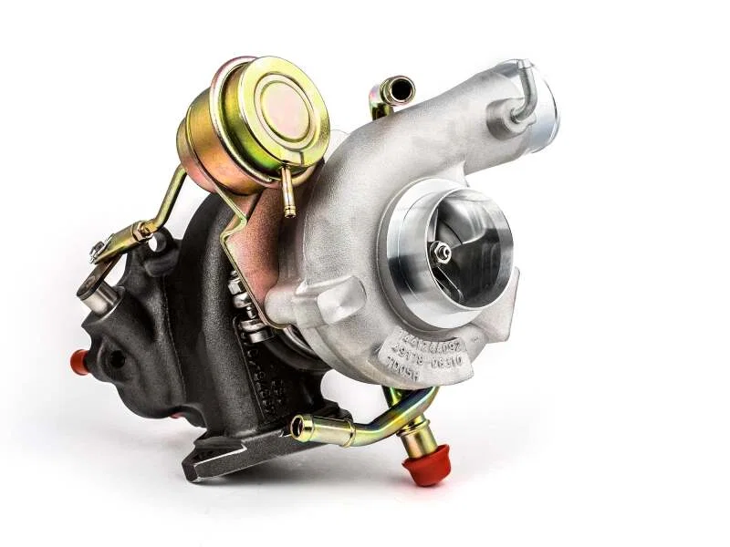Forced Performance 2025070-0502010, Subaru STi/WRX Blue Turbo 84mm Black Housing Internal WG w/Oil Line (D/S Only)