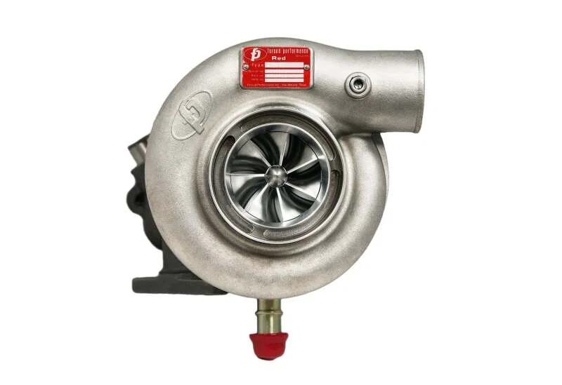 Forced Performance 2027040, Subaru WRX/STI XR Red 79HTZ Turbo 84mm CH10CM Turbine Hsg Internal WG w/Oil Line