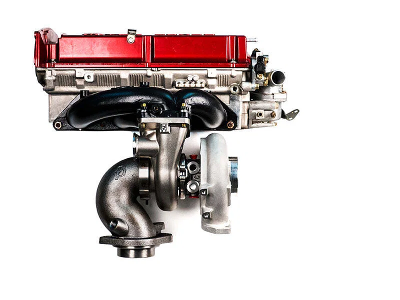 Forced Performance 2005064, Mitsubishi Evo 9 Black Turbocharger Journal Bearing MHI Turbine Hsg w/18PSI WG