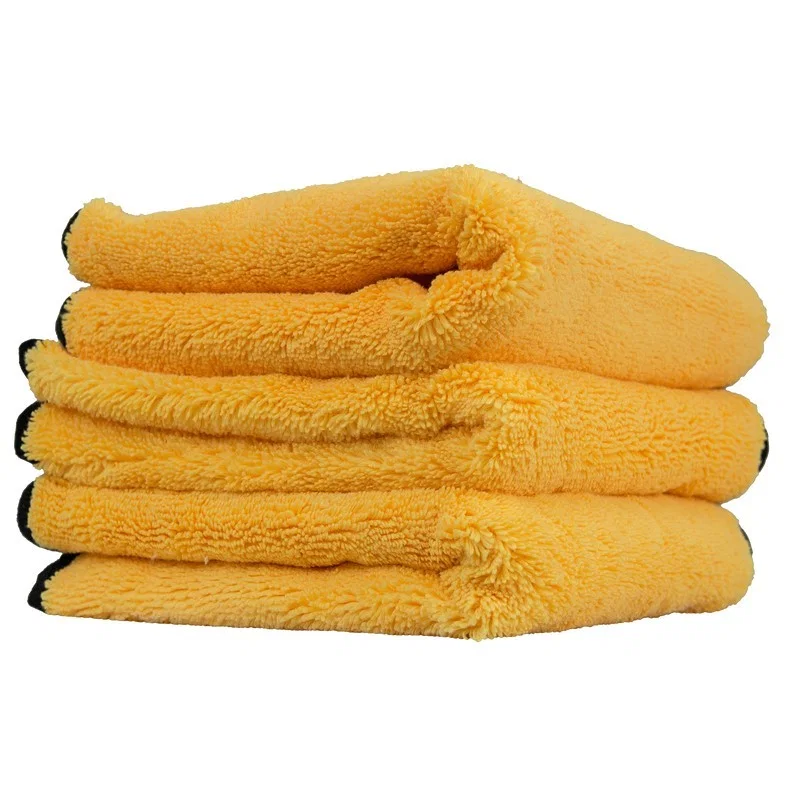 Chemical Guys MIC_506_03, Professional Grade Microfiber Towel w/Silk Edges - 16in x 16in - 3 Pack