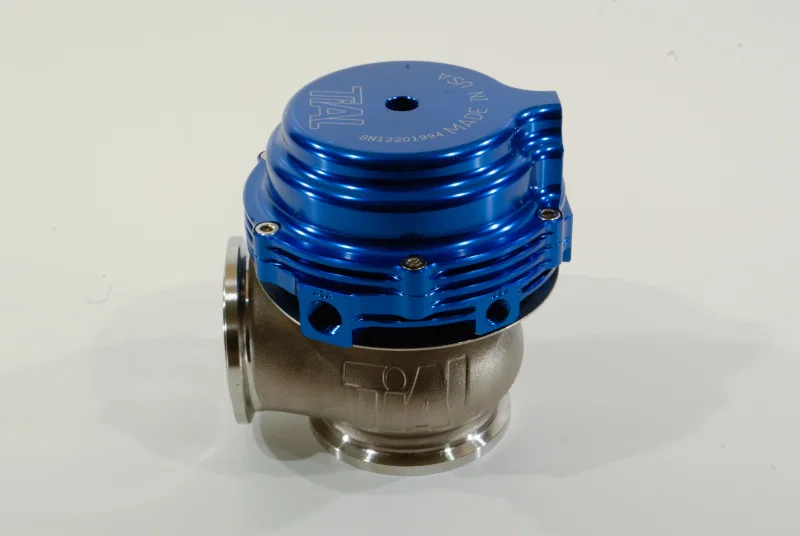 TiALSport 003540, MVR Wastegate 44mm 14.5 PSI w/Clamps - Blue