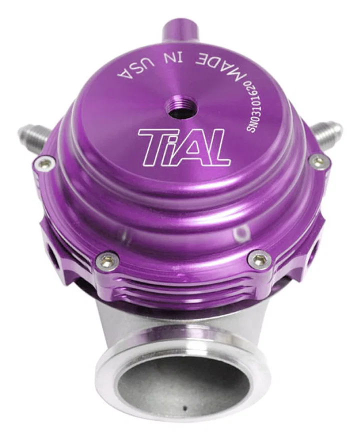 TiALSport 002950, MVR Wastegate 44mm (All Springs) w/Clamps - Purple