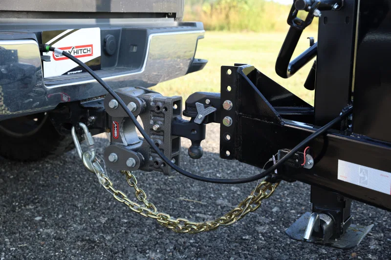 GEN-Y Hitch GH-1014, The Boss Torsion-Flex 2in Shank 5in Drop 1.1K TW 10K Hitch w/GH-031 Dual-Ball