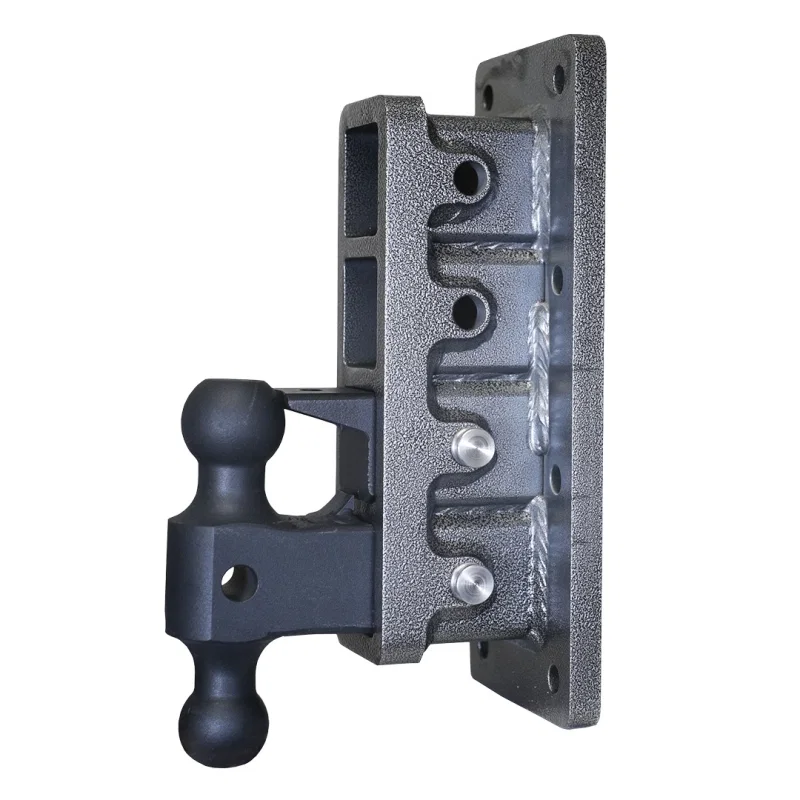 GEN-Y Hitch GH-3024, Mega Duty 2.5in Bolt On 9in Drop 3.5K TW 32K Hitch w/GH-0161 Dual-Ball/Pintle Lock