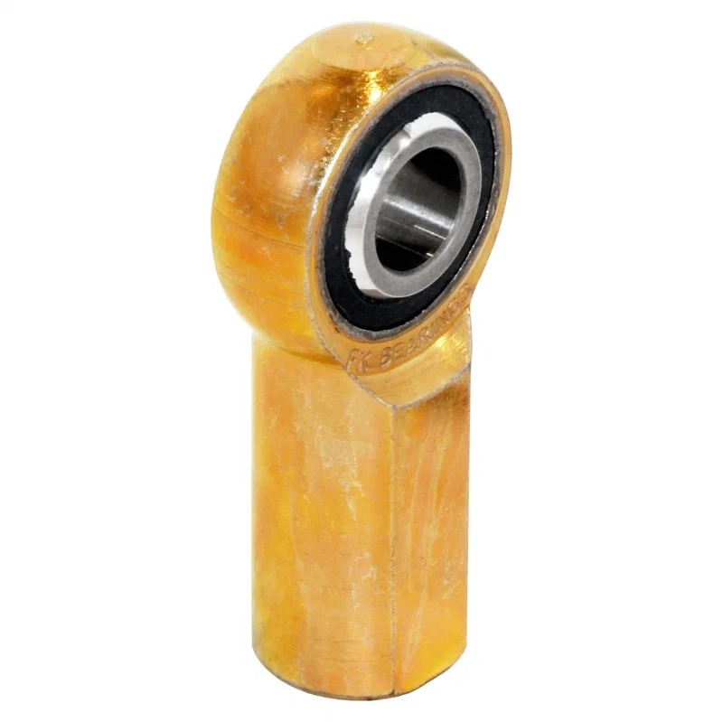 RockJock CE-99006B, Antirock Sway Bar Heim Joint 1/2in Hole in Ball 1/2in-20 Female RH Thread