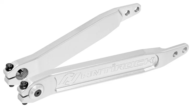 RockJock RJ-202011-101, JK/JL/JT Antirock Sway Bar Billet Aluminum Arms - 15in Offset