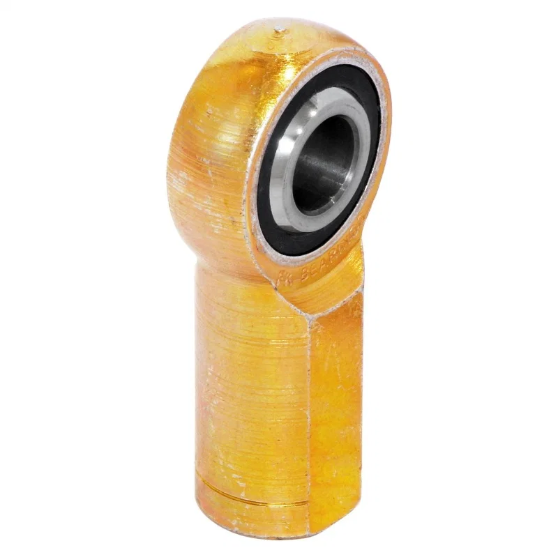 RockJock CE-99006BL, Antirock Sway Bar Heim Joint 1/2in Hole in Ball 1/2in-20 Female LH Thread