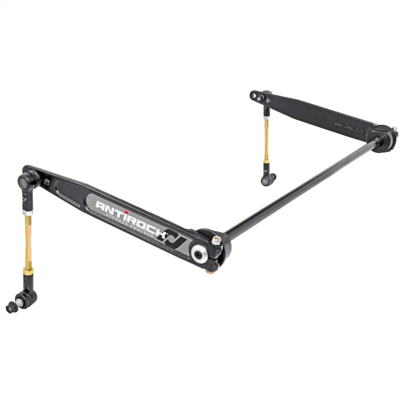 RockJock CE-9900, TJ/LJ Antirock Sway Bar Kit Front Bolt-On Forged Arms for Jeep Wrangler