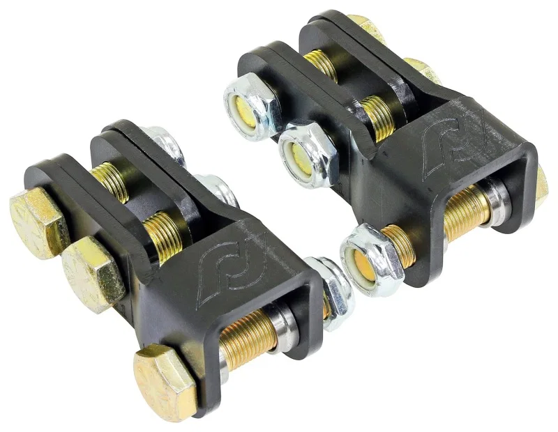 RockJock RJ-201000-101, Antirock Double Shear End Link Bracket Kit Arm Length Ext. 1.5in up to 1.25in Link Offset