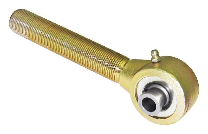RockJock CE-9112NC-12, Johnny Joint Rod End 2in Narrow Forged 2in X .500in Ball 5in Long 1in-14 RH Thread Shank