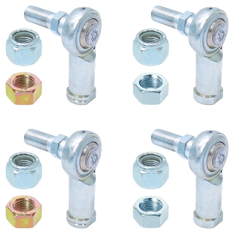 RockJock CE-99005R, Adjustable Sway Bar End Link Rod End Pack for Steel Arms Heim Style