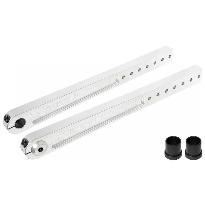RockJock RJ-202005-103, Billet Aluminum Antirock Pre-Runner Sway Bar Arms (33.67in OAL 35 spline) w/ Hardware