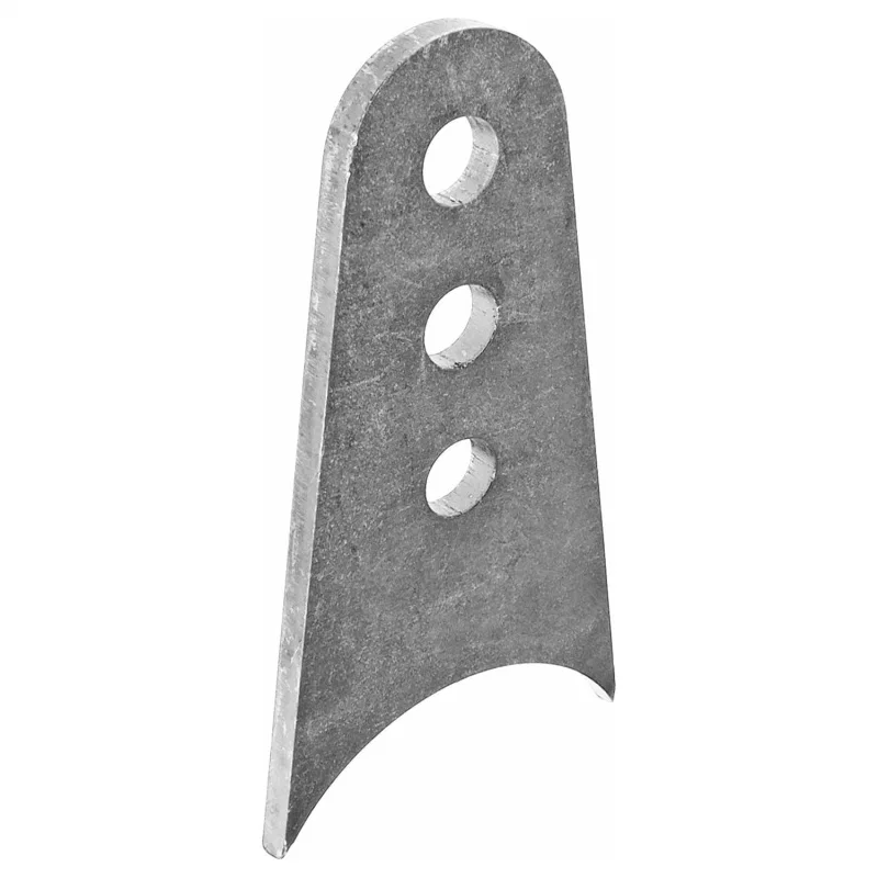 RockJock CE-9901G, Antirock Sway Bar Universal End Link Axle Bracket Steel 3-Hole Weld-On